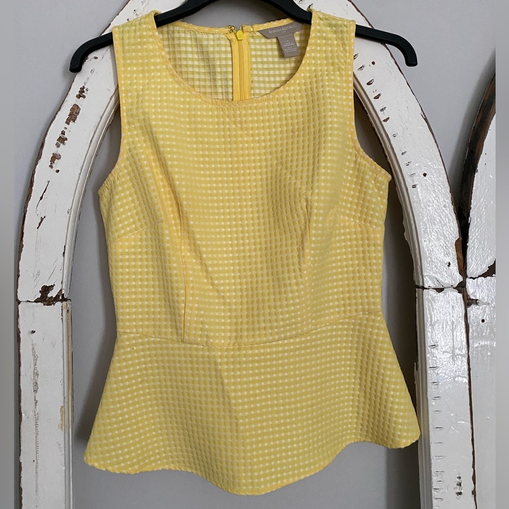 Banana Republic Peplum Top